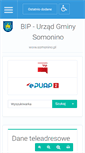 Mobile Screenshot of bip.somonino.pl