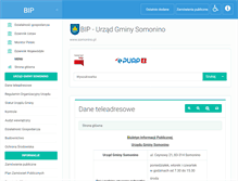 Tablet Screenshot of bip.somonino.pl